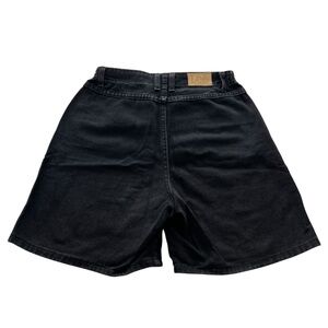 Vintage 90’s Lee High Rise Black Denim Mom Shorts